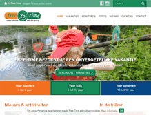 Tablet Screenshot of freetime.be